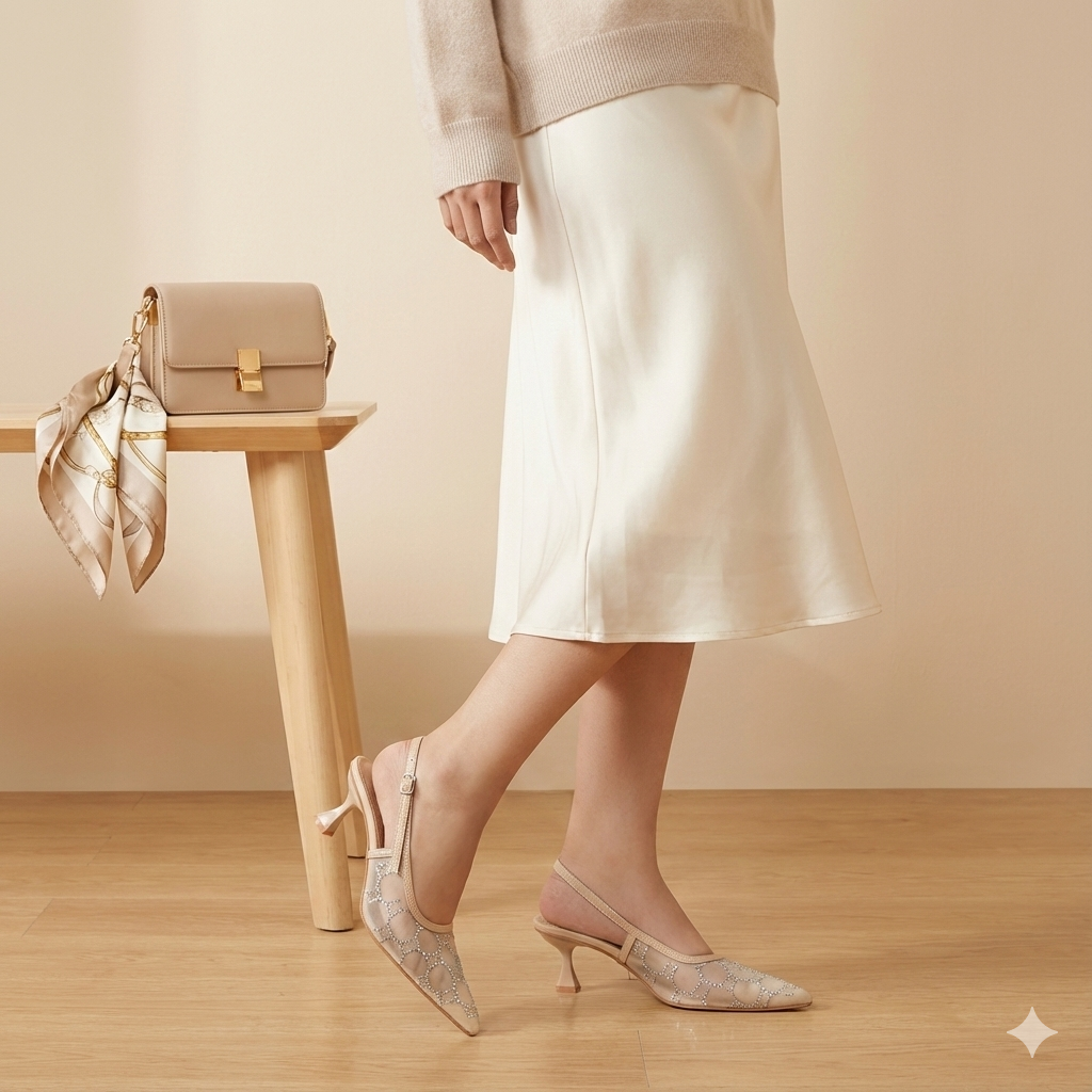 Aria Heels BEIGE SG-044