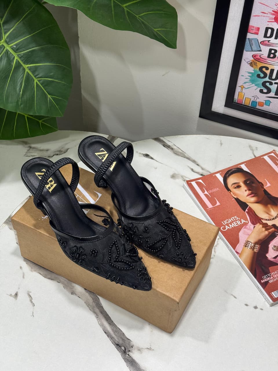 Pearl Blossom Heels SG-H30