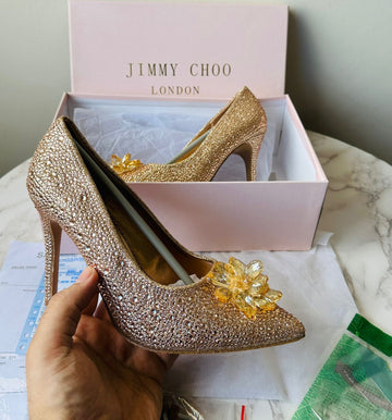 Crystal Glitter Heels SG-H32