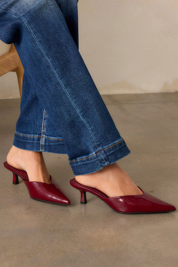 Crimson Luxe Heels SG-H012